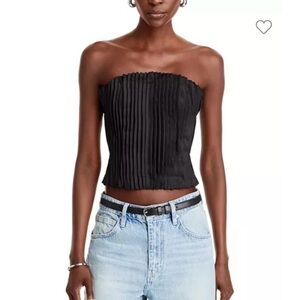 Staud pleated corset xs